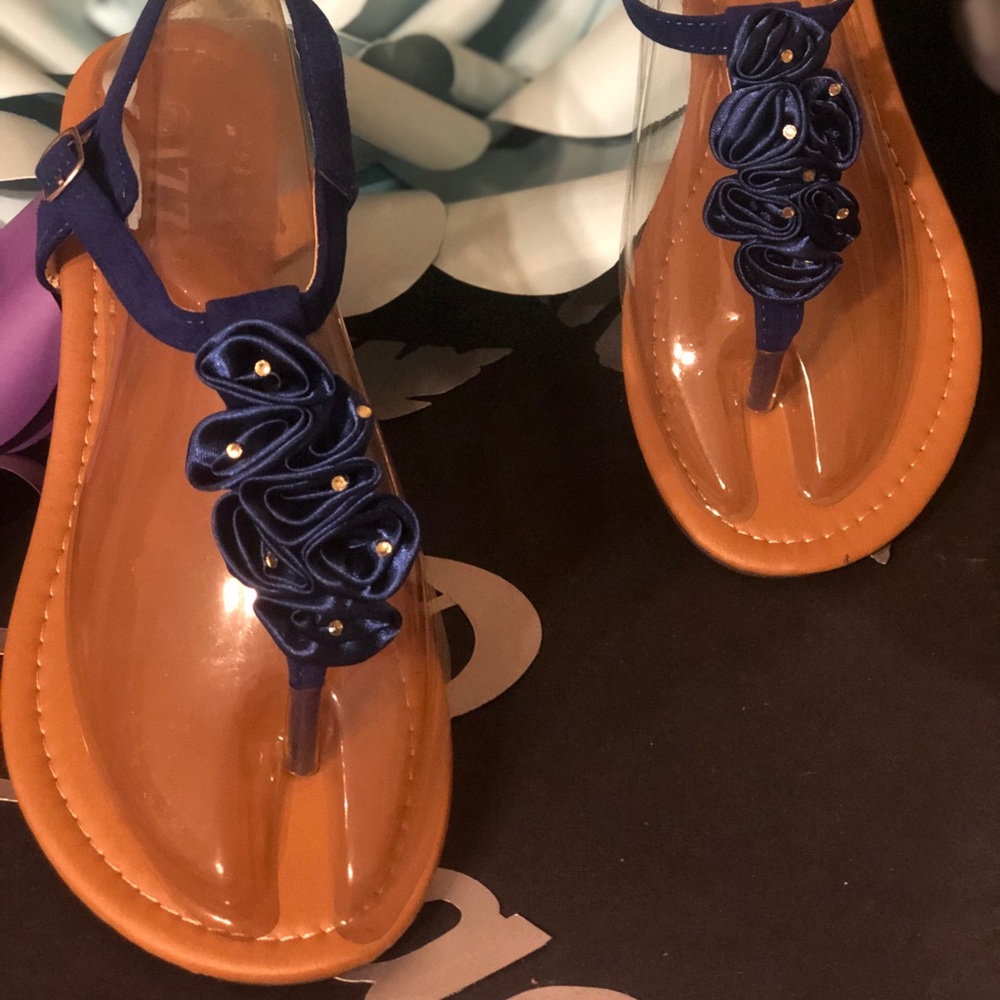 Blue Rose sandals